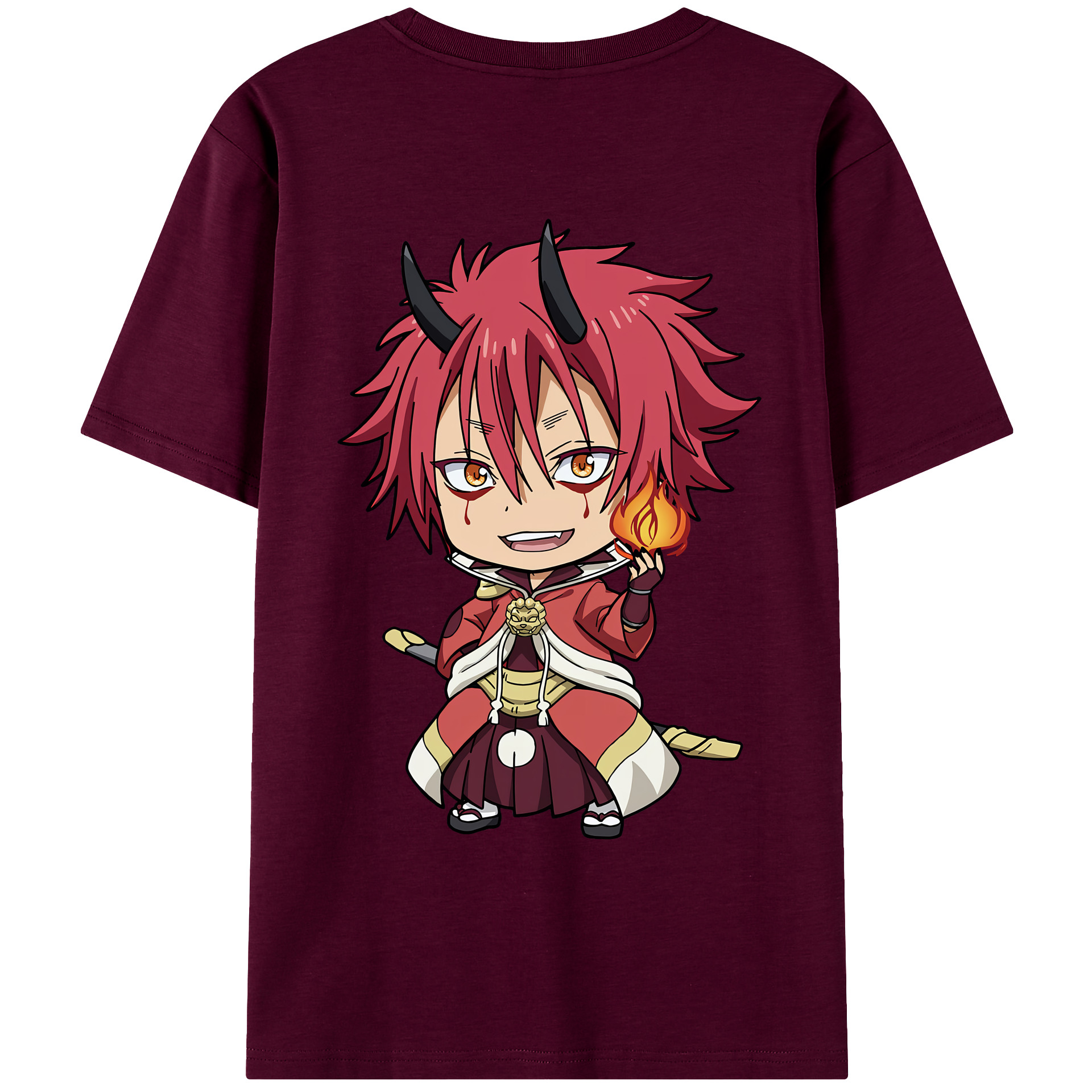 （画像用） 転スラ Regarding Reincarnated to Slime レディース半袖Tシャツ(バックプリント)